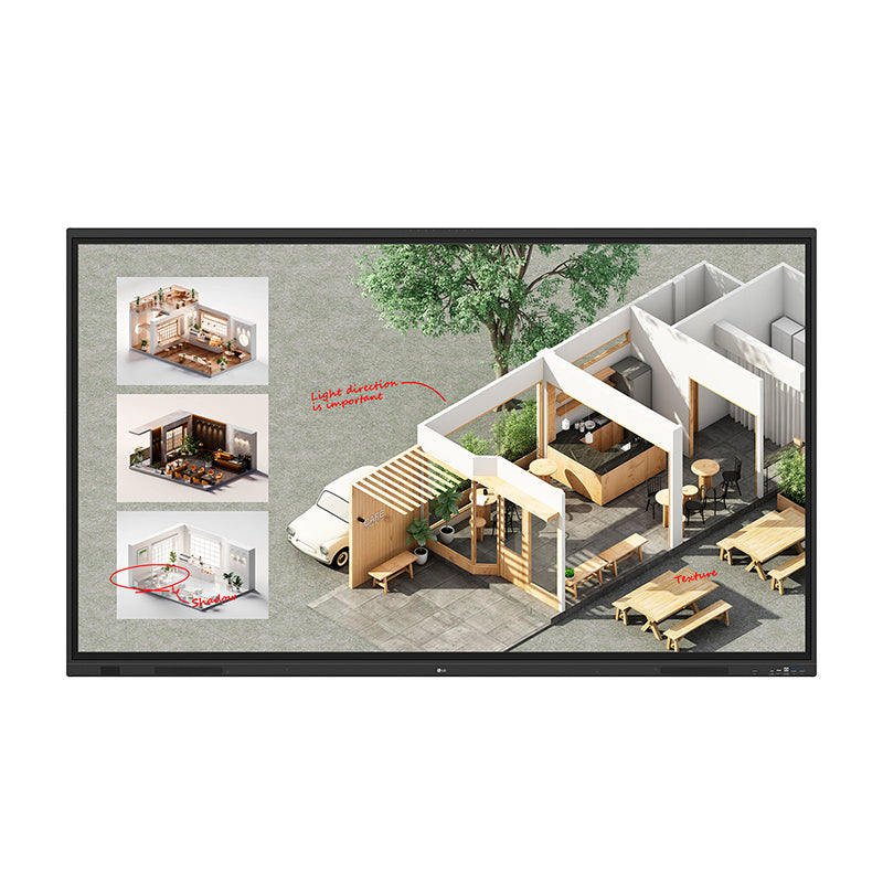 LG 86TR3DQ-B Pantalla Táctil Interactiva CreateBoard Standard 86"