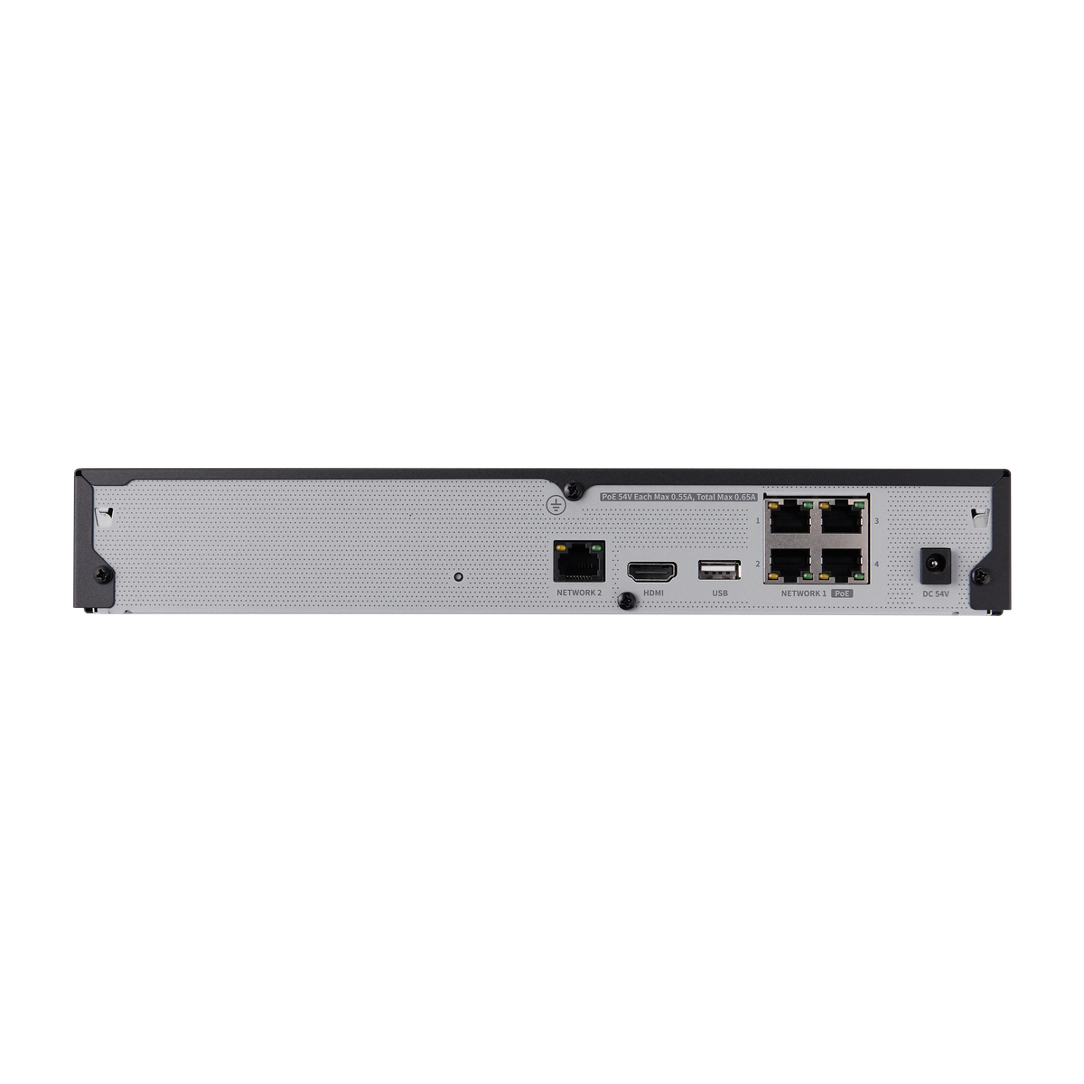 HANWHA VISION QRN-430S-6TB NVR PoE 4 Canales 8MP