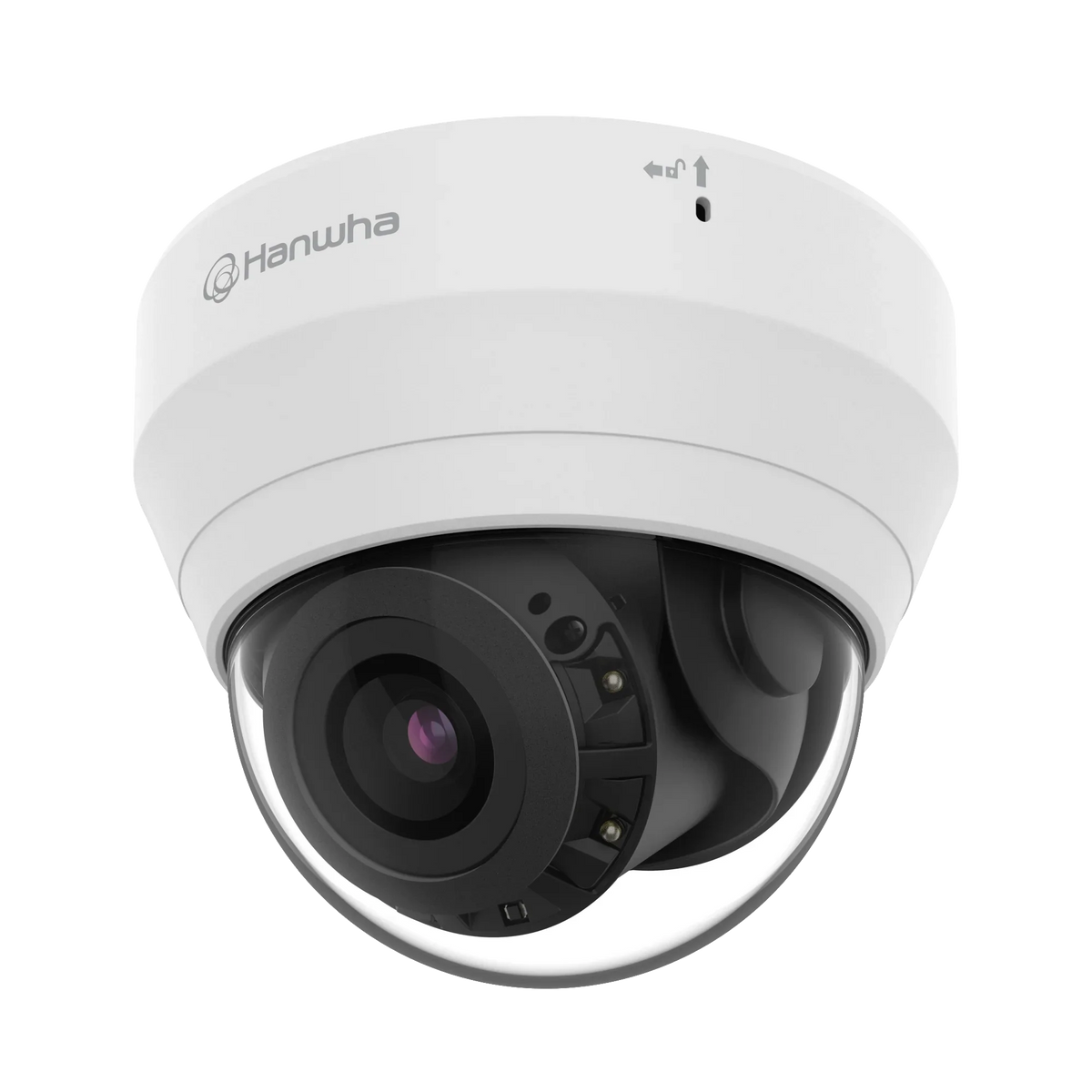 HANWHA VISION QND-6082R1 Camara de Seguridad IP 2MP PoE Lente Varifocal 3.2-10mm