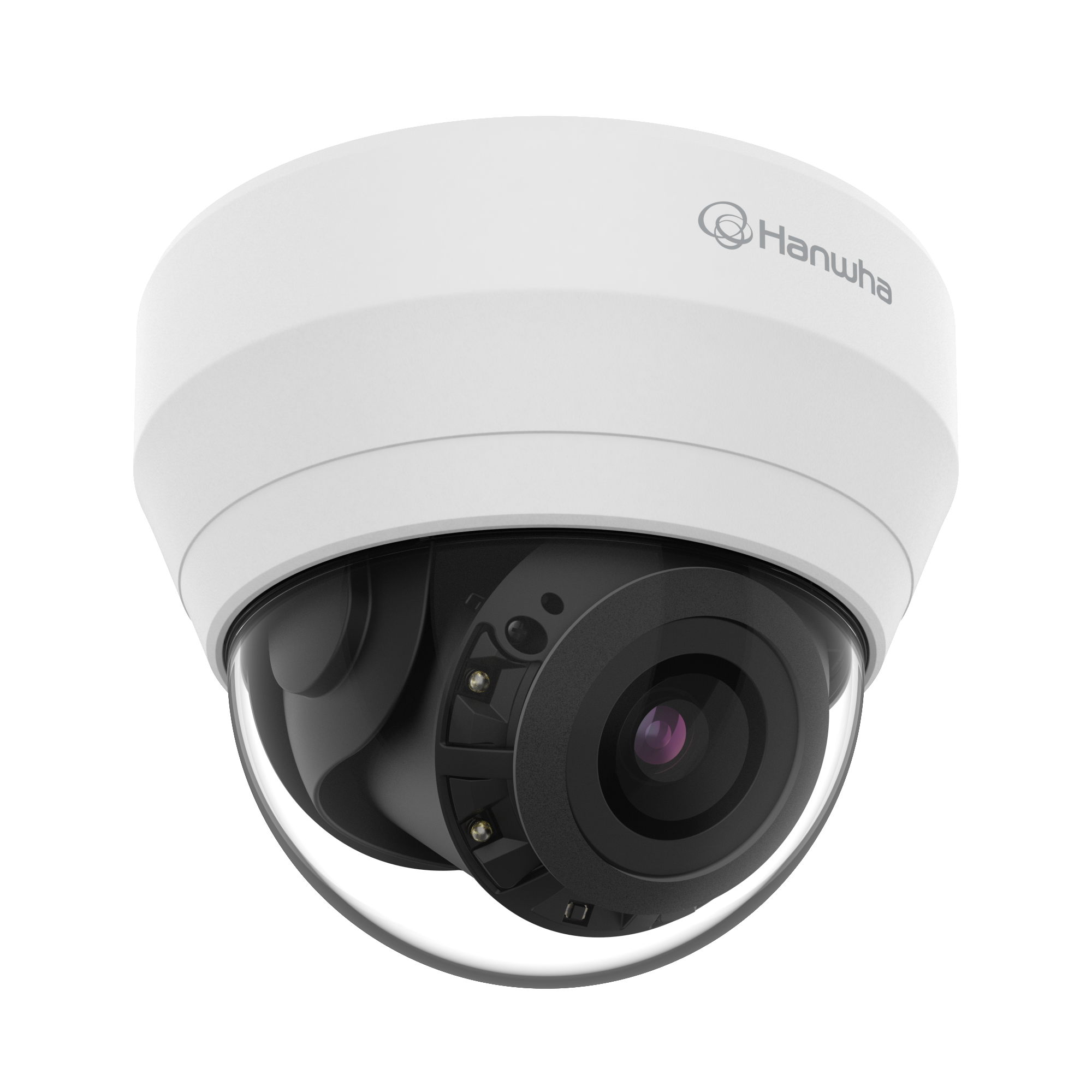 HANWHA VISION QND-6082R Camara de Seguridad IP 2MP PoE Lente Varifocal Motorizada 3.2-10mm