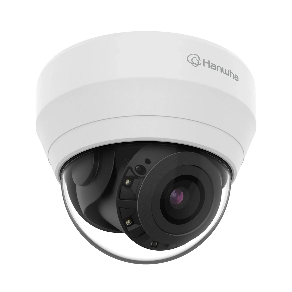 HANWHA VISION QND-6082R Camara de Seguridad IP 2MP PoE Lente Varifocal Motorizada 3.2-10mm