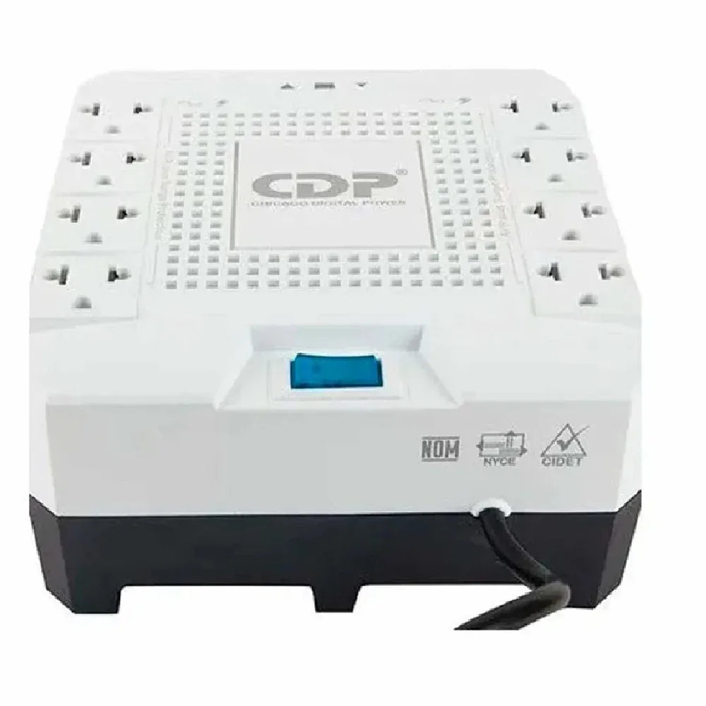 CDP R-AVR1808I Estabilizador de Voltaje 1800V 1000W 8 Salidas