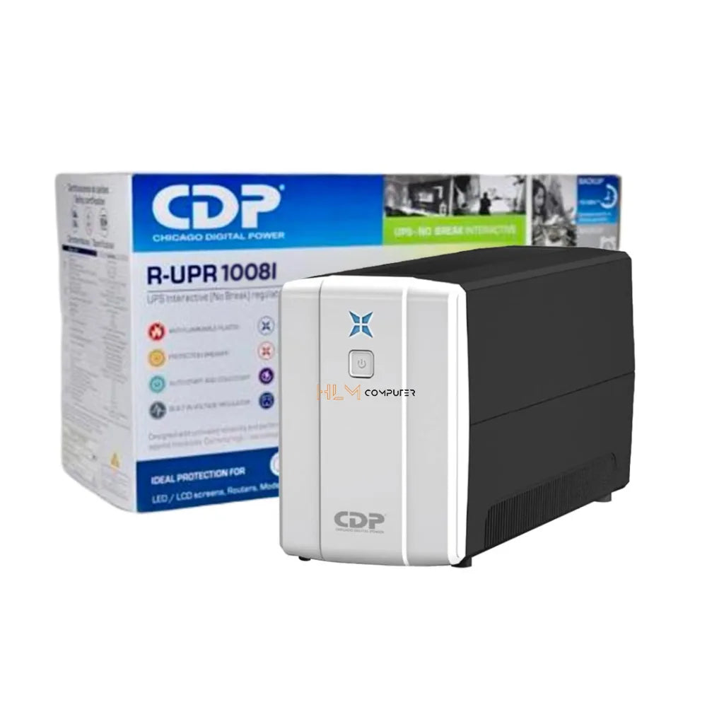 CDP R-AVR2408I Estabilizador de Voltaje 2400VA 1800W 8 Tomas
