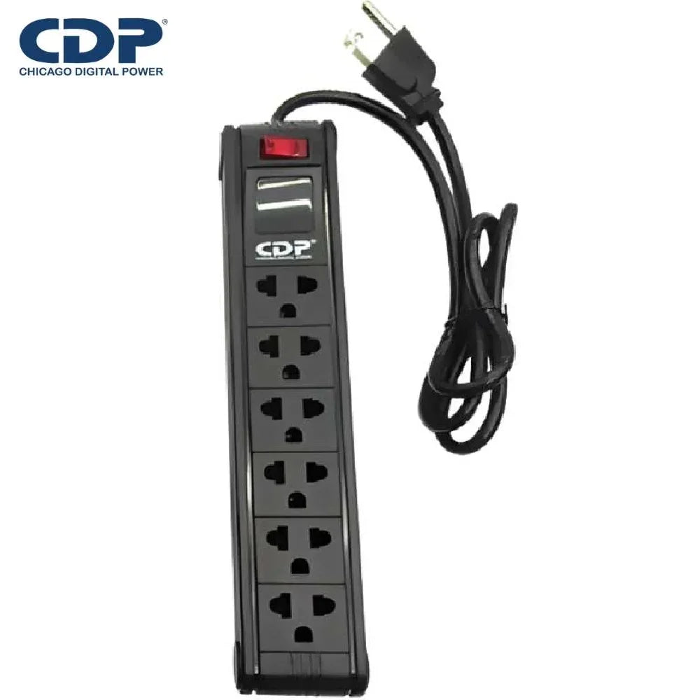 CDP R-SS6I Supresor de Picos 15A 6 Salidas