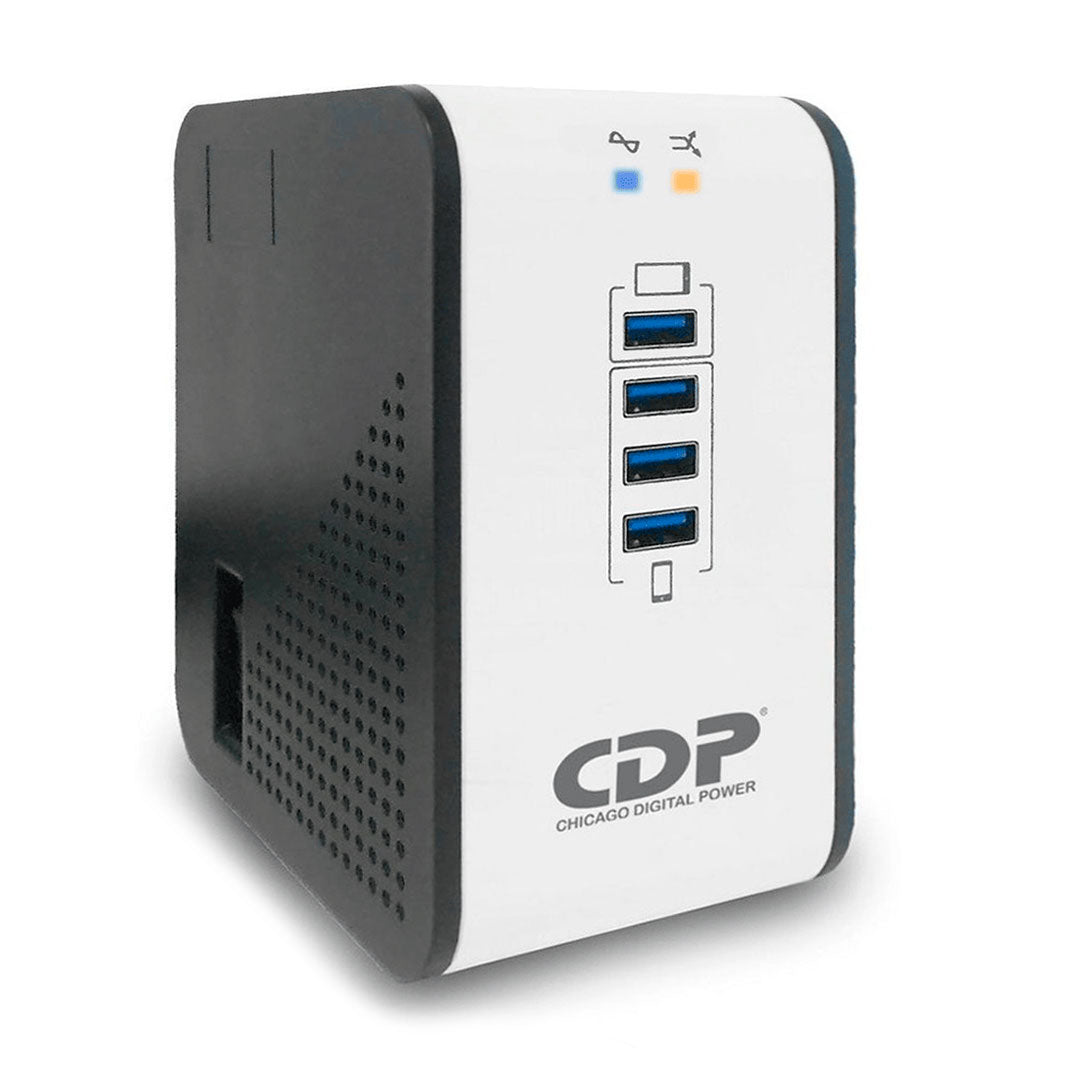CDP R2CU-AVR1008I Estabilizador 1000V 500W 4USB 8 Salidas