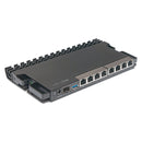 Roteador MIKROTIK RB5009UG+S+IN com 8 portas gigabit, um slot SFP+ e porta USB