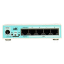 Placa de roteador MIKROTIK RB750GR3 5 portas Gigabit Ethernet, 1 porta USB. Versão 3