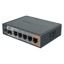 Roteador Gigabit Dual Core MIKROTIK RB760IGS 880MHz 256MB