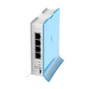 MIKROTIK RB941-2nD-TC - (HAP LITE TC) 4 PORTAS ETHERNET RÁPIDAS, WI-FI 2,4 GHZ 802.11 B/G/N E BASE DE TORRE