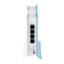 MIKROTIK RB941-2nD-TC - (HAP LITE TC) 4 PORTAS ETHERNET RÁPIDAS, WI-FI 2,4 GHZ 802.11 B/G/N E BASE DE TORRE