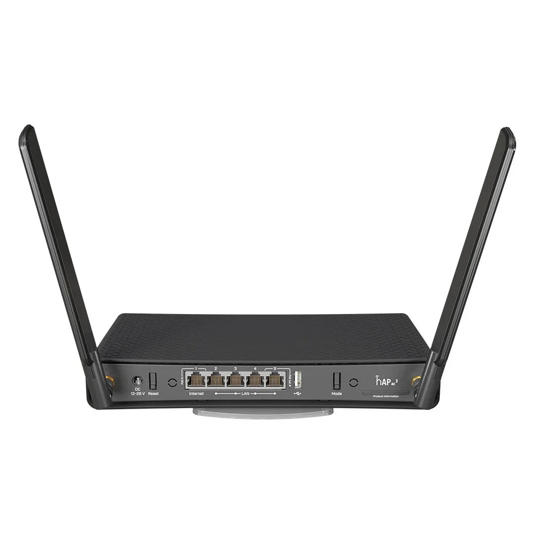 MIKROTIK RBD53iG-5HacD2HnD HAP AC 3 Router Inalámbrico Doble Banda 5 Puertos Ethernet Gigabit
