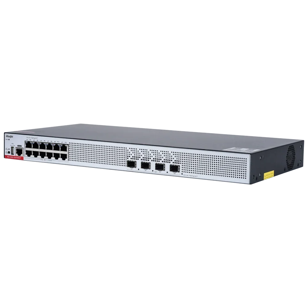RUIJIE REYEE RG-CS83-12GT4XS-P Switch 12 Puertos Gb PoE+ 4Uplinks 10G SFP+ L3