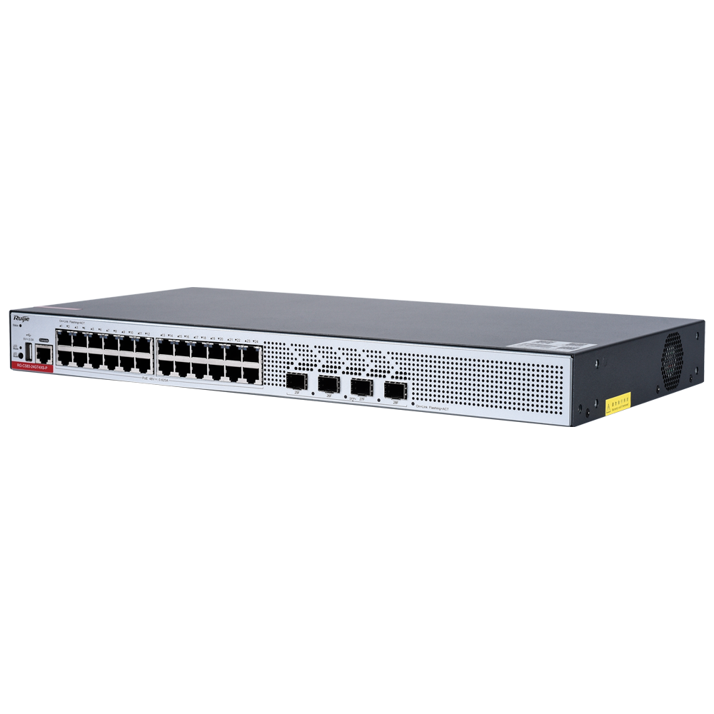RUIJIE REYEE RG-CS83-24GT4XS Switch 24 Puertos Gb 4Uplinks 10G SFP+ L3