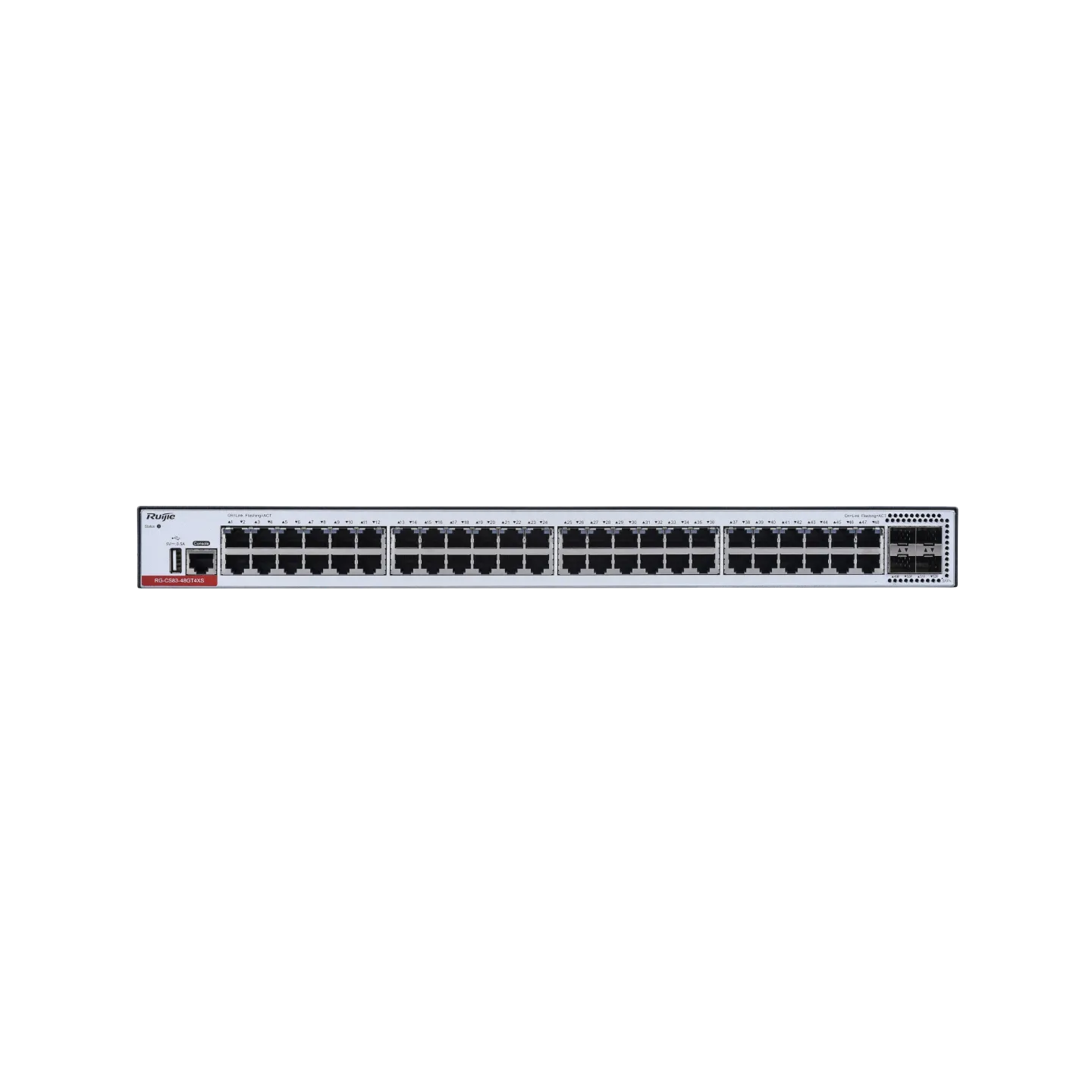 RUIJIE REYEE RG-CS83-48GT4XS Switch 48 Puertos Gb RJ45 4Uplinks 10G L3