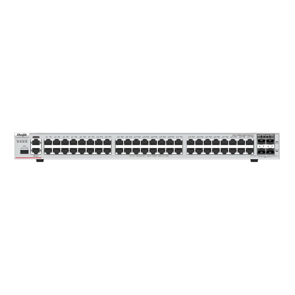 RUIJIE REYEE RG-CS85-48GT4XS-D Switch 48 Puertos Gb RJ45 4Uplinks 10G L3