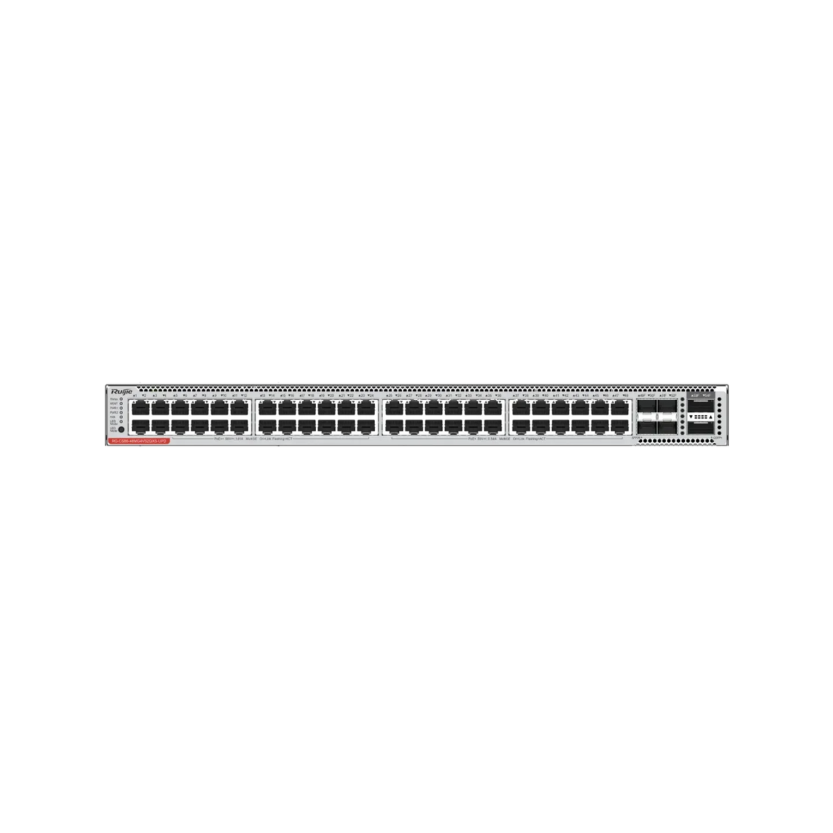 RUIJIE REYEE RG-S6510-48VS8CQ-V2 Switch 48 Puertos Gb PoE+ 8Uplinks 100G QSFP28 L3