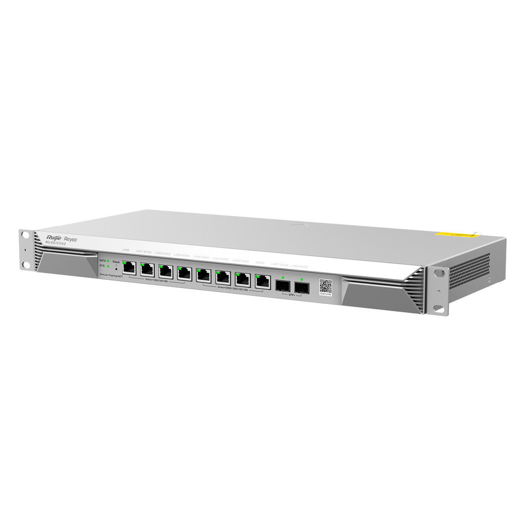 RUIJIE REYEE RG-EG1510XS Router Gateway 10 Puertos con SFP+ 10 G L3 Cloud 1500 Usuarios