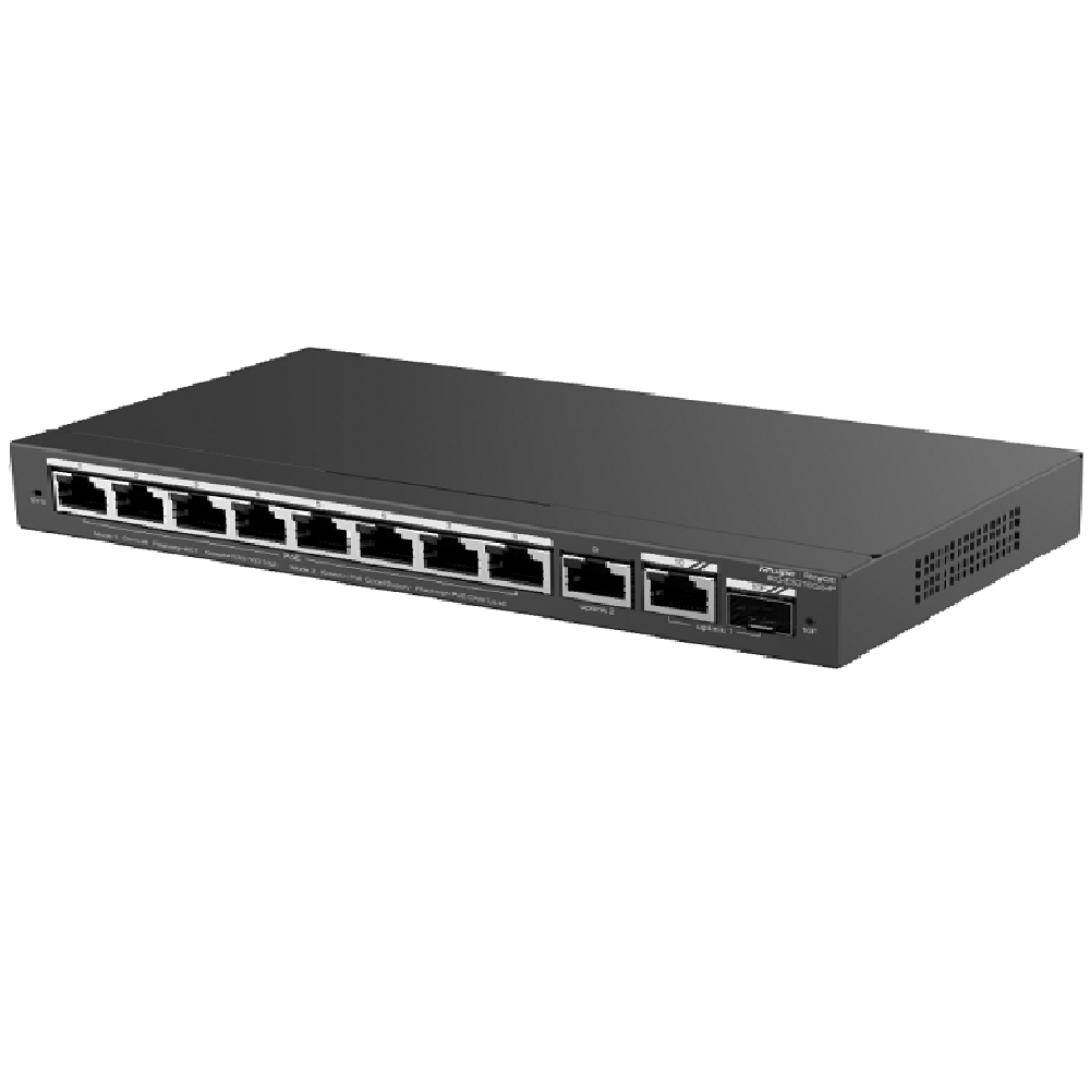 RUIJIE REYEE RG-ES210GS-P Switch 8 Puertos Gigabit PoE+ SFP Combo Cloud