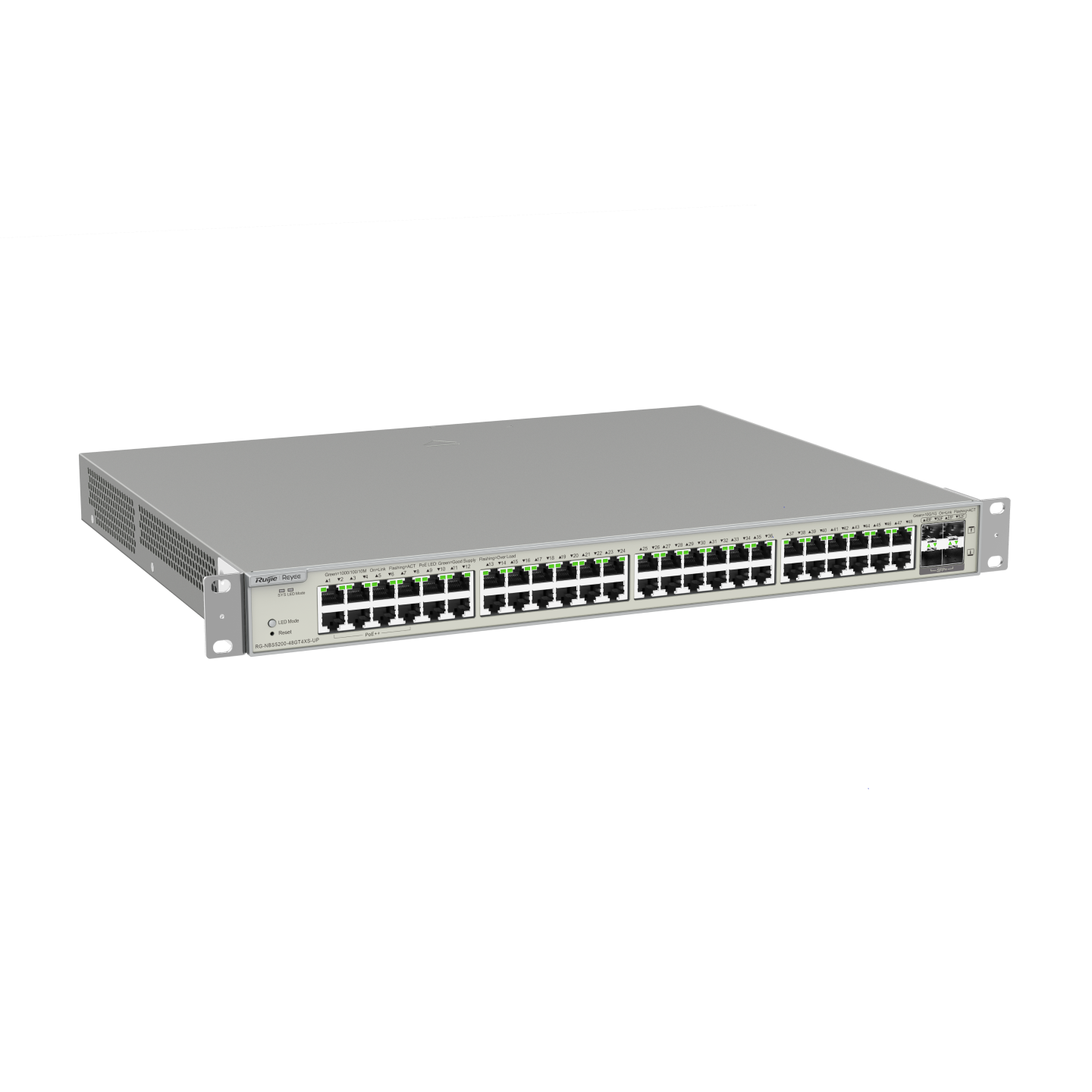 RUIJIE REYEE RG-NBS5200-48GT4XS-UP Switch PoE 48 Puertos Gb 4SFP+ 10G L3 Cloud
