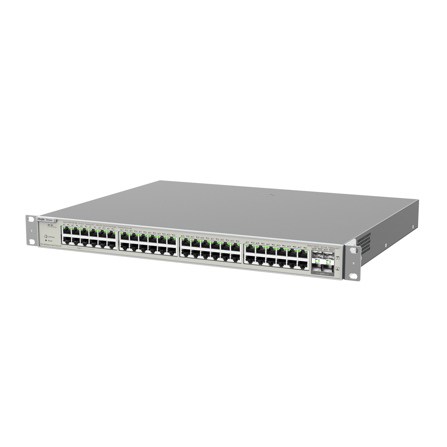 RUIJIE REYEE RG-NBS5200-48GT4XS-UP Switch PoE 48 Puertos Gb 4SFP+ 10G L3 Cloud