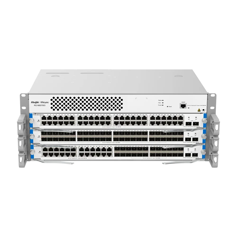 RUIJIE REYEE RG-NBS7003 Switch Modular 3 Slots 144 Puertos Gb 144SFP 48SFP+ L3 Cloud