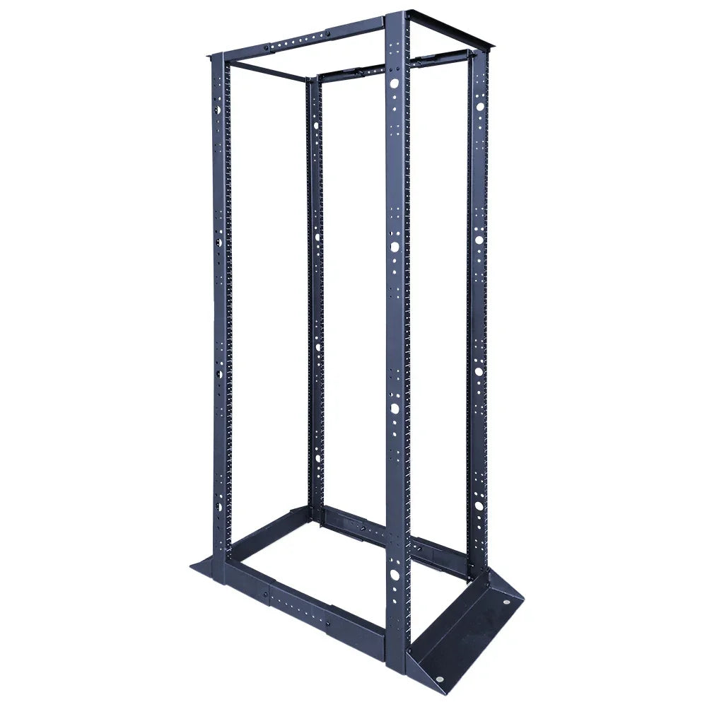 QUEST RP-4623 Rack de Piso 45-RU 2.10mts EIA-19" 850 Kgs. 4 Columnas Profundidad Regulable