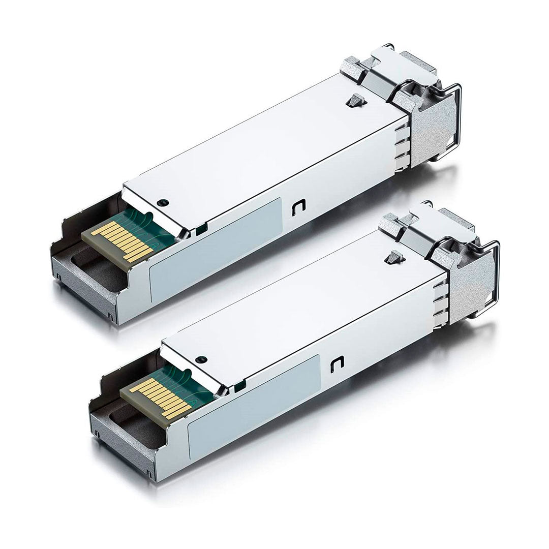 MIKROTIK S-4554LC80D Par de Módulos SFP 1.25Gbps 80Km Conectores LC Individuales