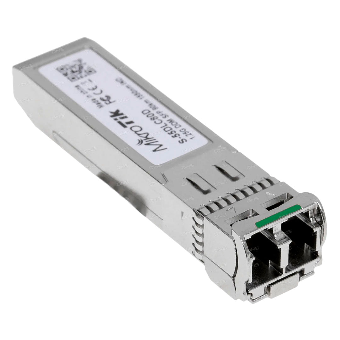 MIKROTIK S-55DLC80D Modulo SFP 1.25Gbps 80Km Conector LC Doble