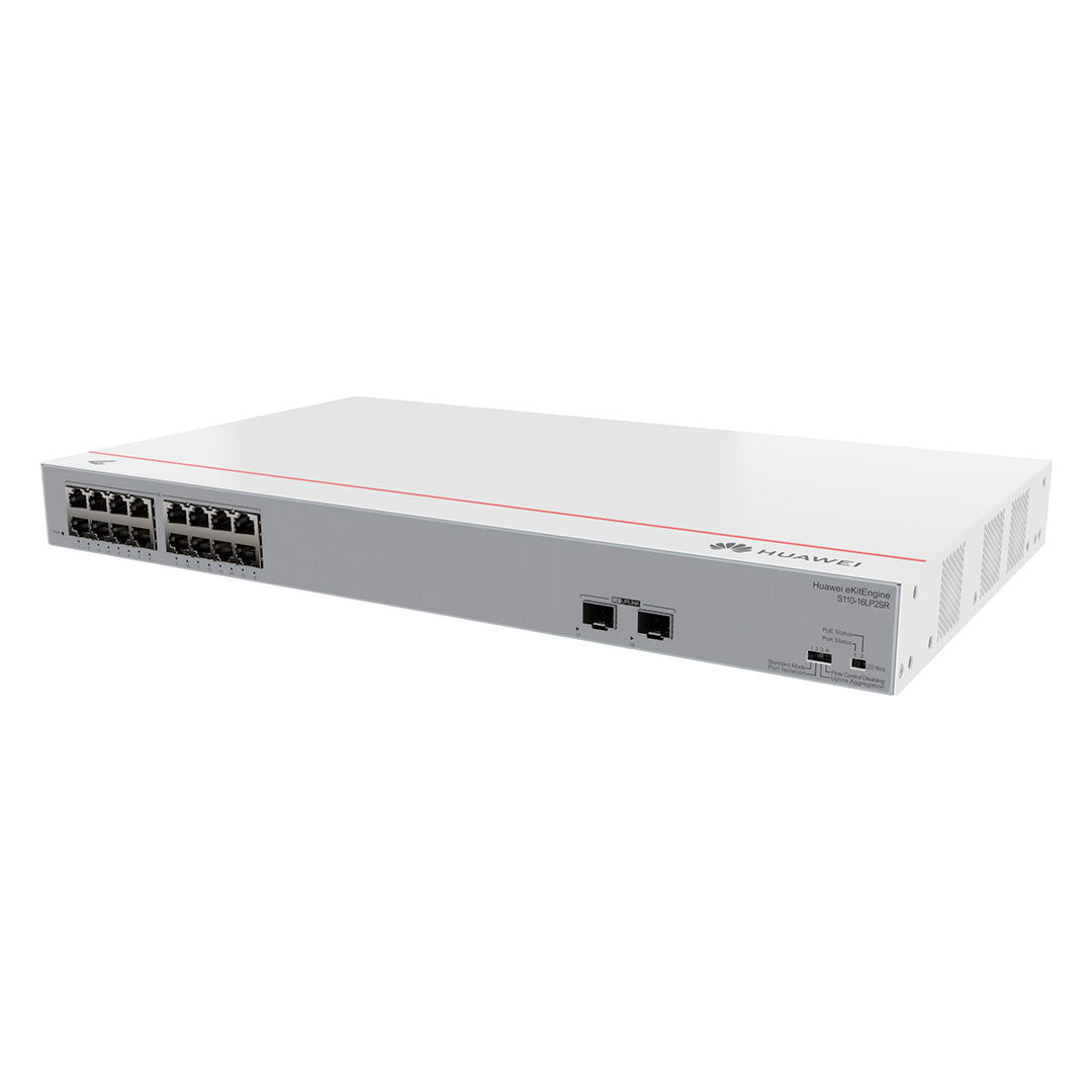 HUAWEI eKIT S110-16LP2SR Switch PoE 16 Puertos Gigabit 2SFP