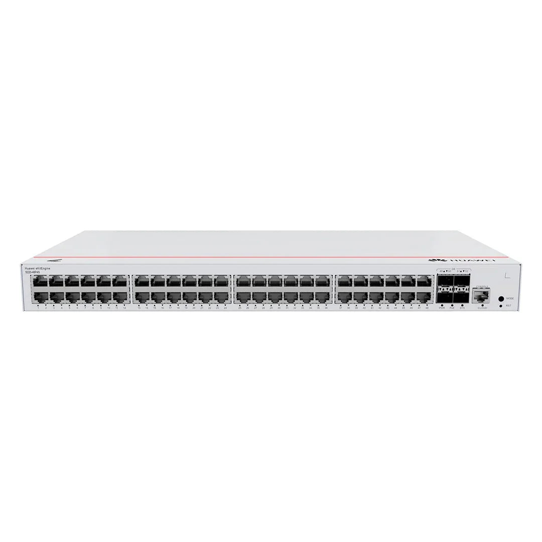 HUAWEI eKIT S220-48P4S Switch PoE 48 Puertos Gigabit 4SFP 1GB 380W Administrable L2 98012379