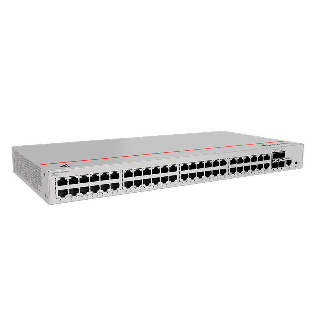 HUAWEI eKIT S220-48P4X Switch PoE 48 Puertos Gigabit 4SFP+ 10GB 380W Administrable L2 98012378