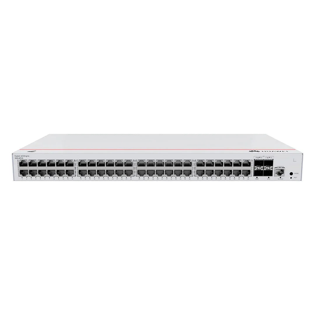 HUAWEI eKIT S220-48T4S Switch 48 Puertos Gigabit 4SFP 1GB Administrable L2 98012380