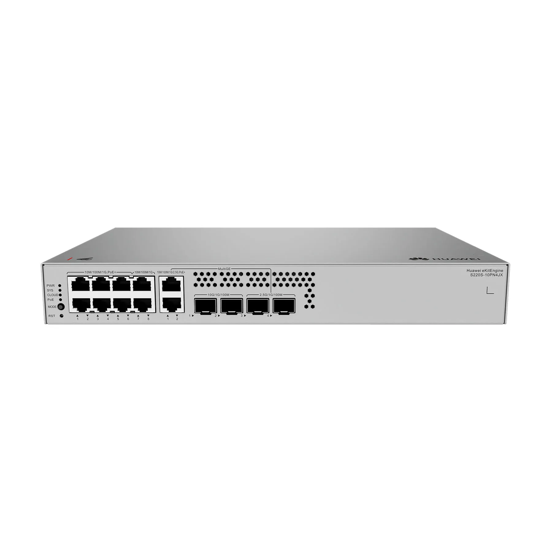 HUAWEI S220S-10PN4JX Switch Gigabit 8, Puertos PoE SFP+