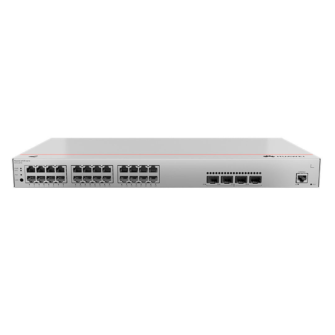 HUAWEI eKIT S310-24P4S Switch PoE 24 Puertos Gigabit 4SFP 1GB 400W Administrable L2+