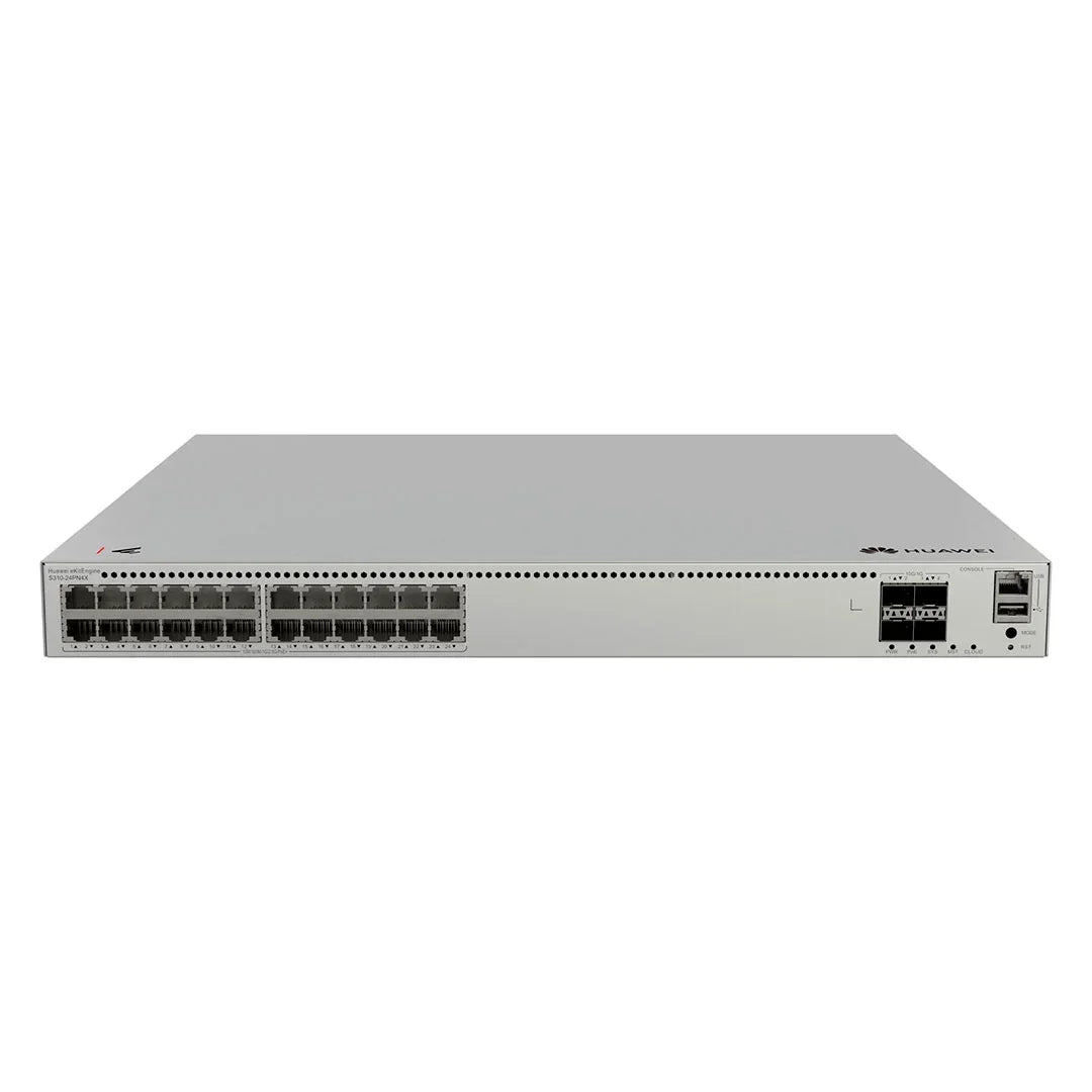 HUAWEI S310-24PN4X Switch PoE 24 Puertos 2.5GB 4SFP+ 400W Administrable L2+