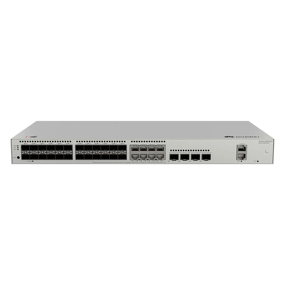 HUAWEI S310-24ST4X Switch 24 Puertos SFP y 8 RJ45 Gigabit, 4SFP+ Administrable L2+