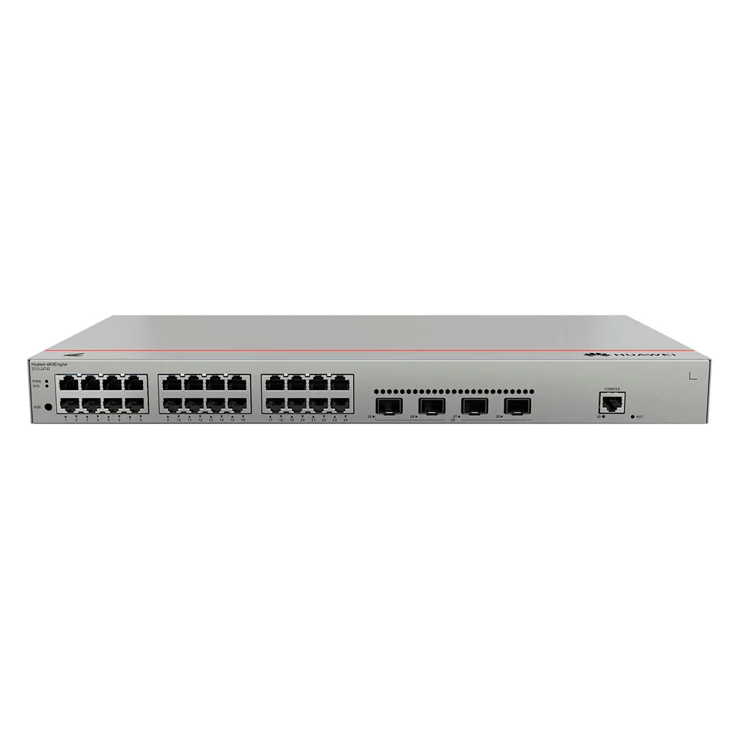 HUAWEI eKIT S310-24T4S Switch 24 Puertos Gigabit 4SFP 1GB 56Gbps Administrable L2+