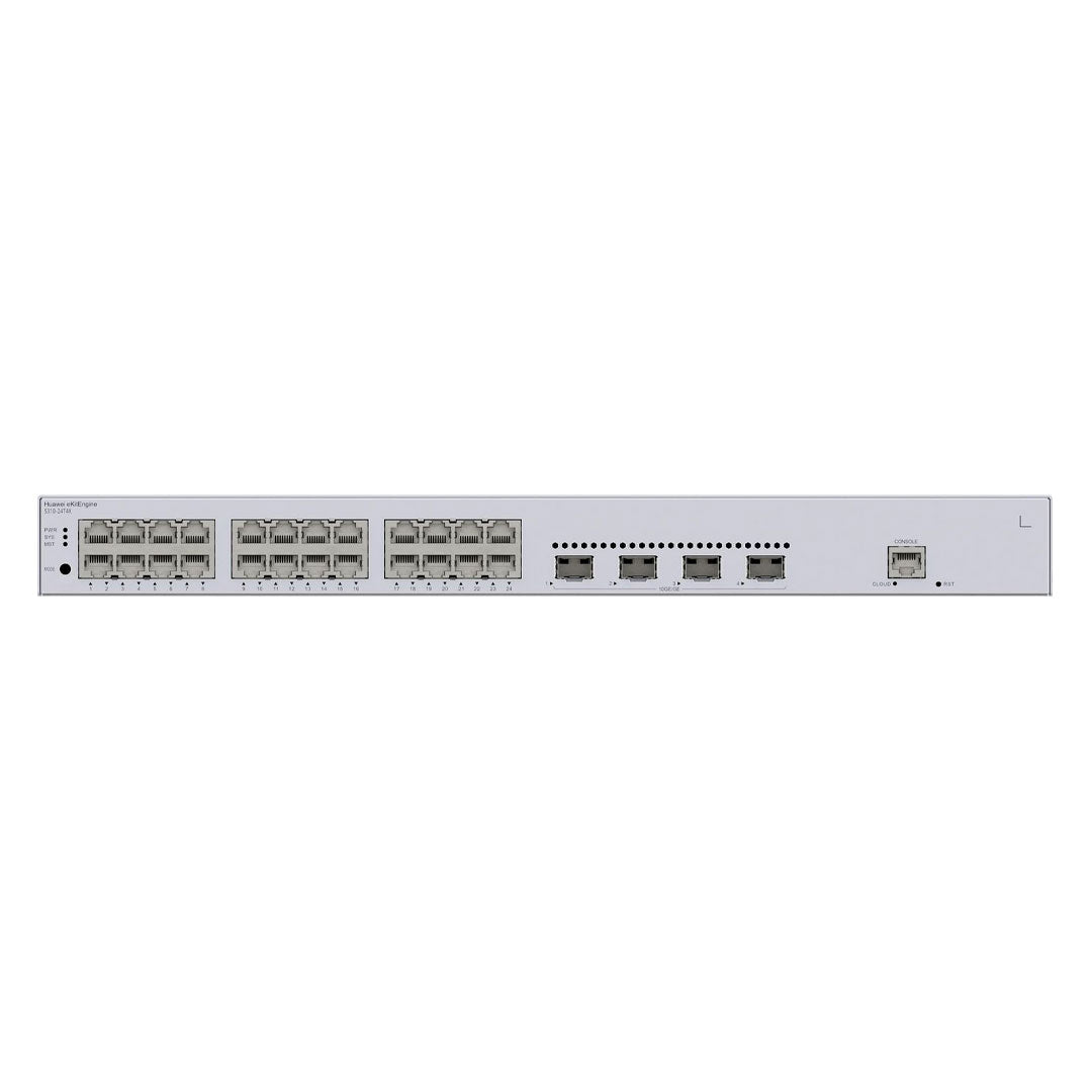 HUAWEI eKIT S310-24T4X Switch 24 Puertos Gigabit 4SFP+ 10GB Administrable L3