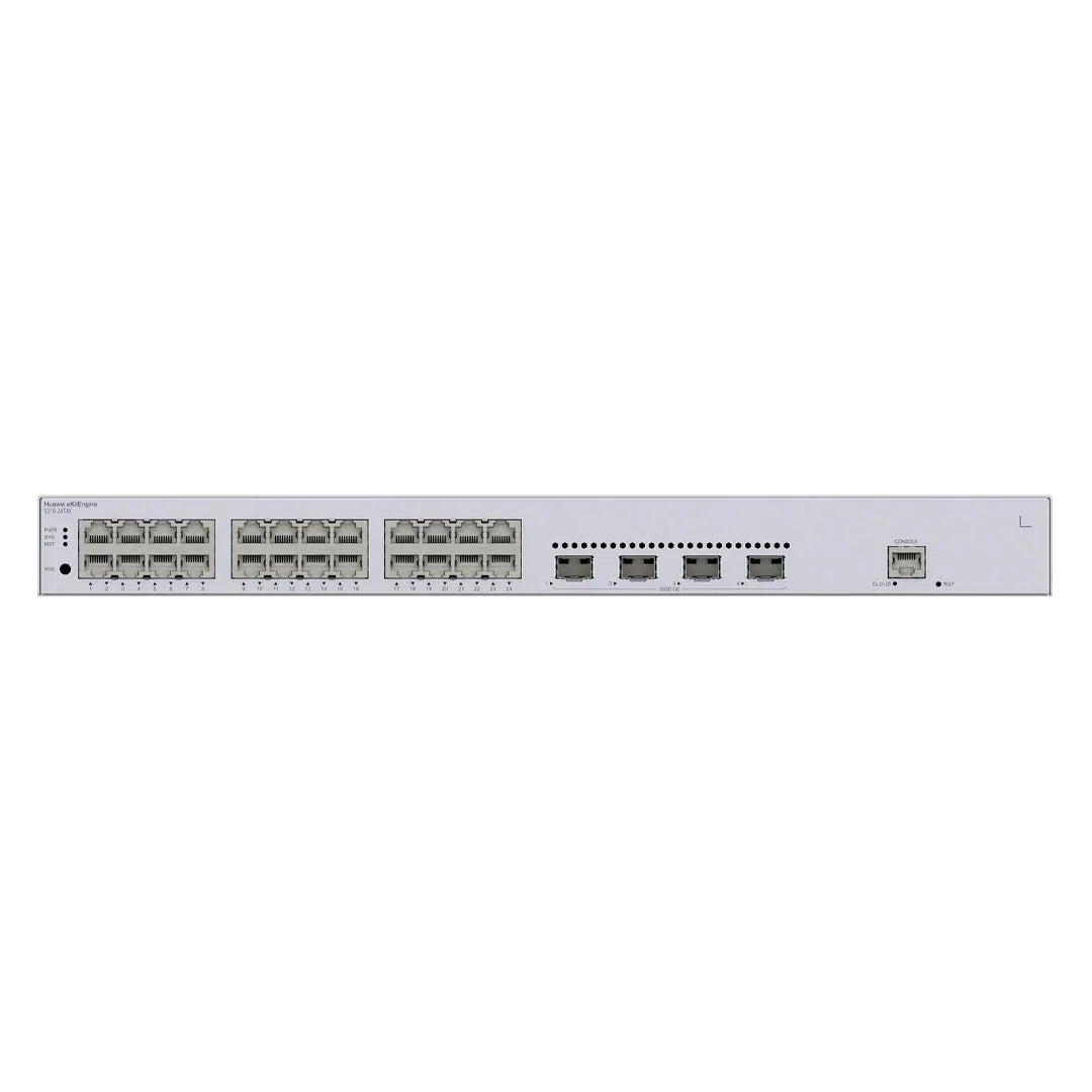 HUAWEI eKIT S310-24T4X Switch 24 Puertos Gigabit 4SFP+ 10GB Administrable L3