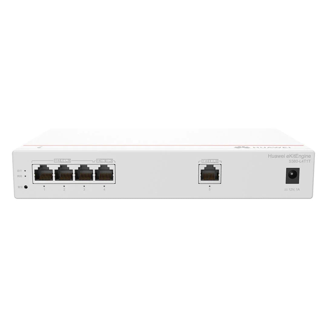 HUAWEI eKIT S380-L4T1T Router Gateway Multiservicio 4 Puertos Gigabit 1 WAN 512Mb