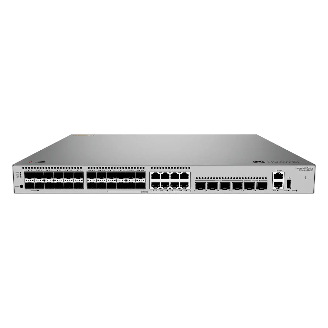 HUAWEI S530-24ST4XE Switch Gigabit 24 Puertos SFP+8P dual propósito+4P SFP 10G+2P 10G Stack L3 administrable