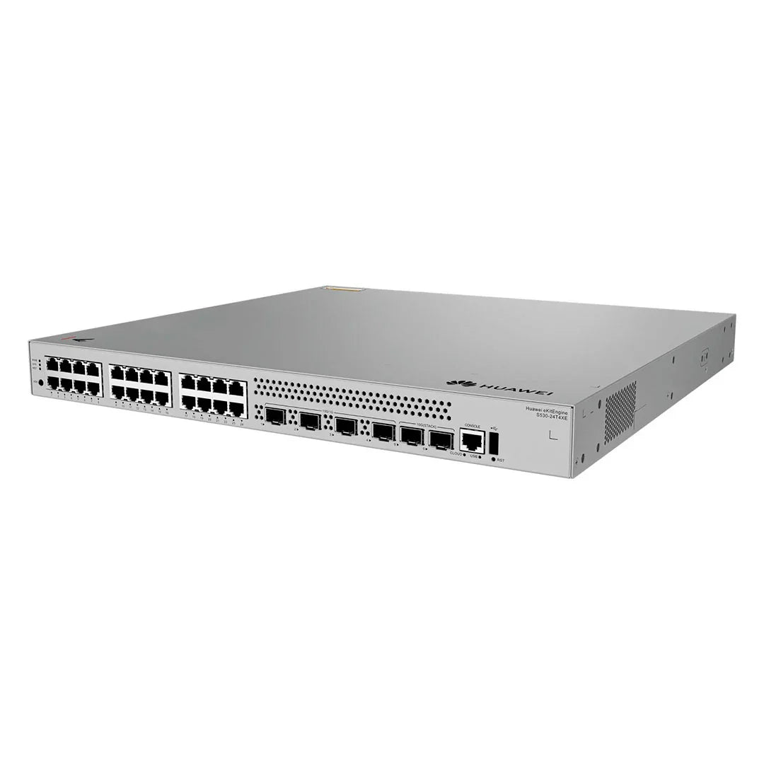 HUAWEI S530-24T4XE Switch de Red 24 Puertos Gigabit 4SFP+ 2 Stack Administrable L3