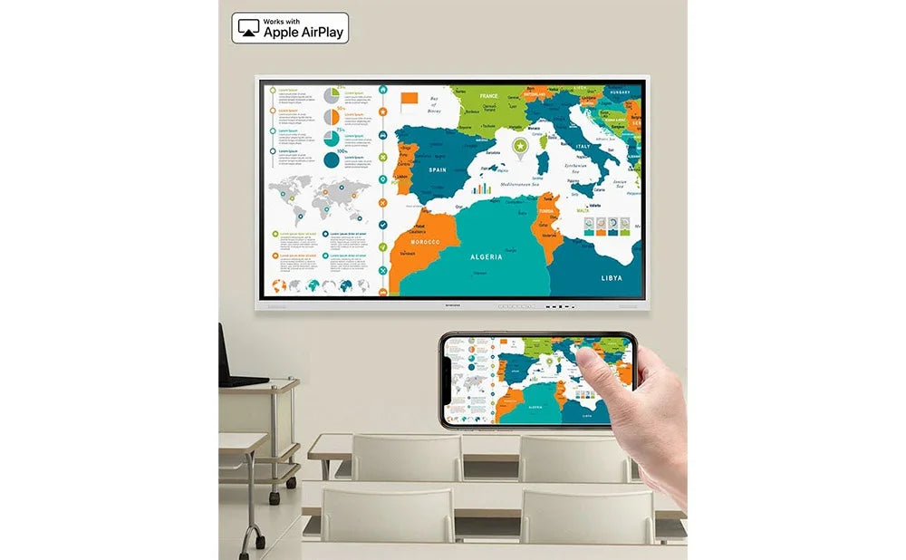 SAMSUNG FLIP PRO WM75B, Pantalla Pizarra Interactiva 75" 4K Ultra HD, 3840x2160, LH75WMBWLGCXZA