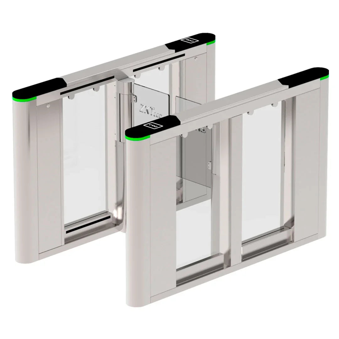 ZKTECO SBTL8000 Barrera Peatonal SWING Bidireccional de Aleta