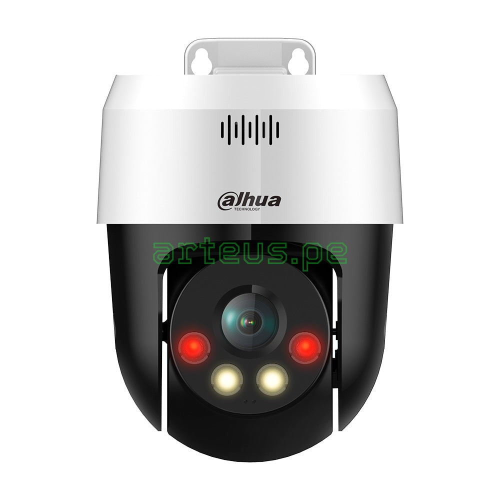DAHUA DH-SD2A200HB-GN-A-PV, Cámara de Seguridad IP POE 2MP Full HD PT 360º IP66 IR/Led 30m Mic Parlante WIZSENSE