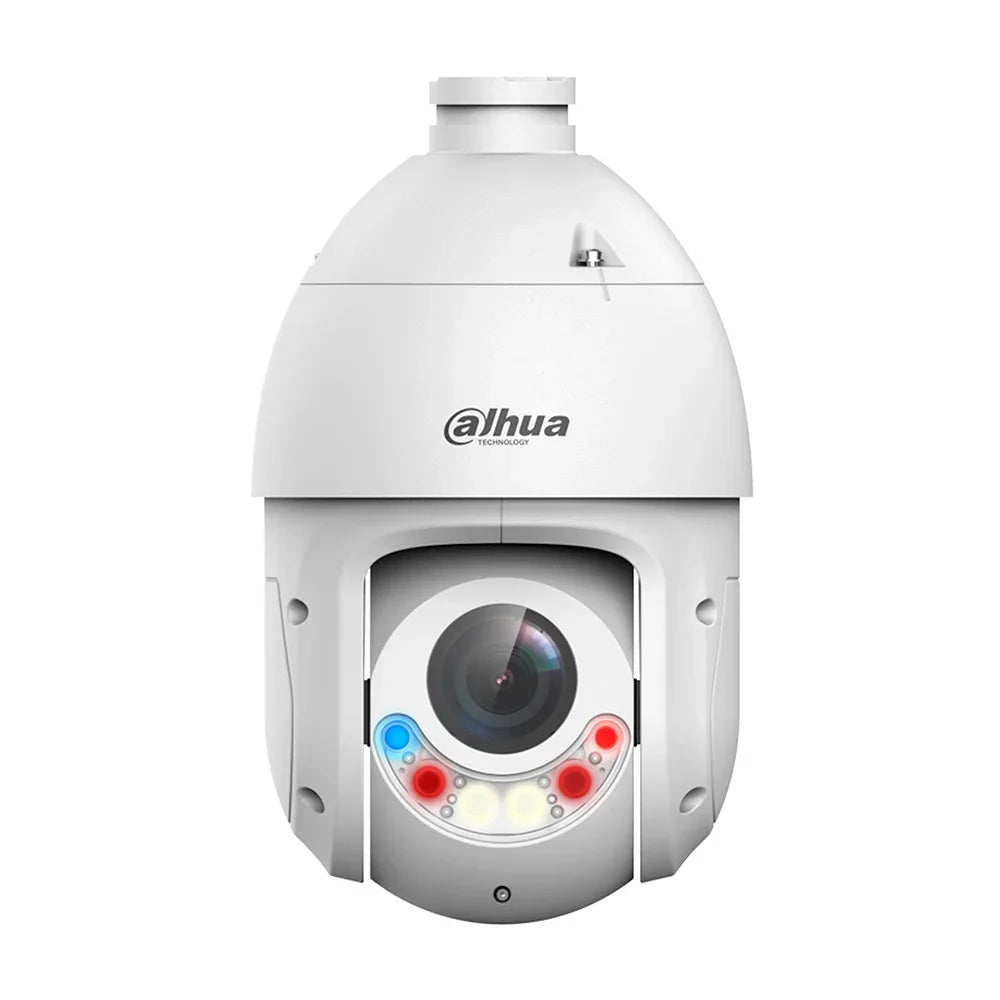 DAHUA DH-SD4E425GB-HNR-A-PV1, TIOC Cámara de Seguridad IP POE 2K 4MP PTZ 360º 25X IR100/LED50m WDR IP66 WIZSENSE
