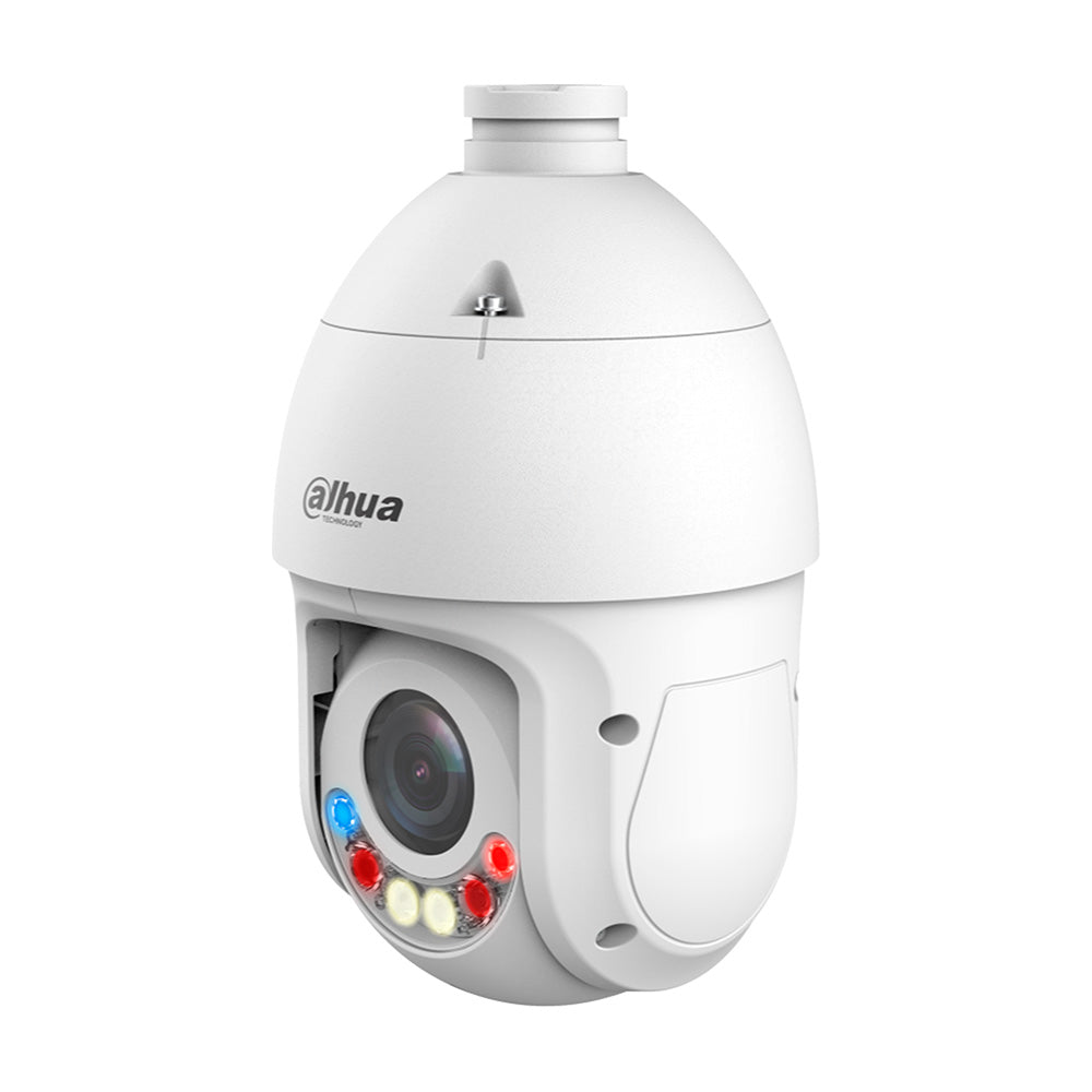 DAHUA DH-SD4E425GB-HNR-A-PV1, TIOC Cámara de Seguridad IP POE 2K 4MP PTZ 360º 25X IR100/LED50m WDR IP66 WIZSENSE