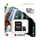 KINGSTON SDCS2/512GB Memoria microSD 512GB Canvas Select C10 con adaptador SD