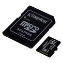 KINGSTON SDCS2/64GB - MEMÓRIA MICRO-SD CANVAS SELECT, 64 GB, UHS-I CLASSE DE VELOCIDADE 1 (U1), COM ADAPTADOR SD