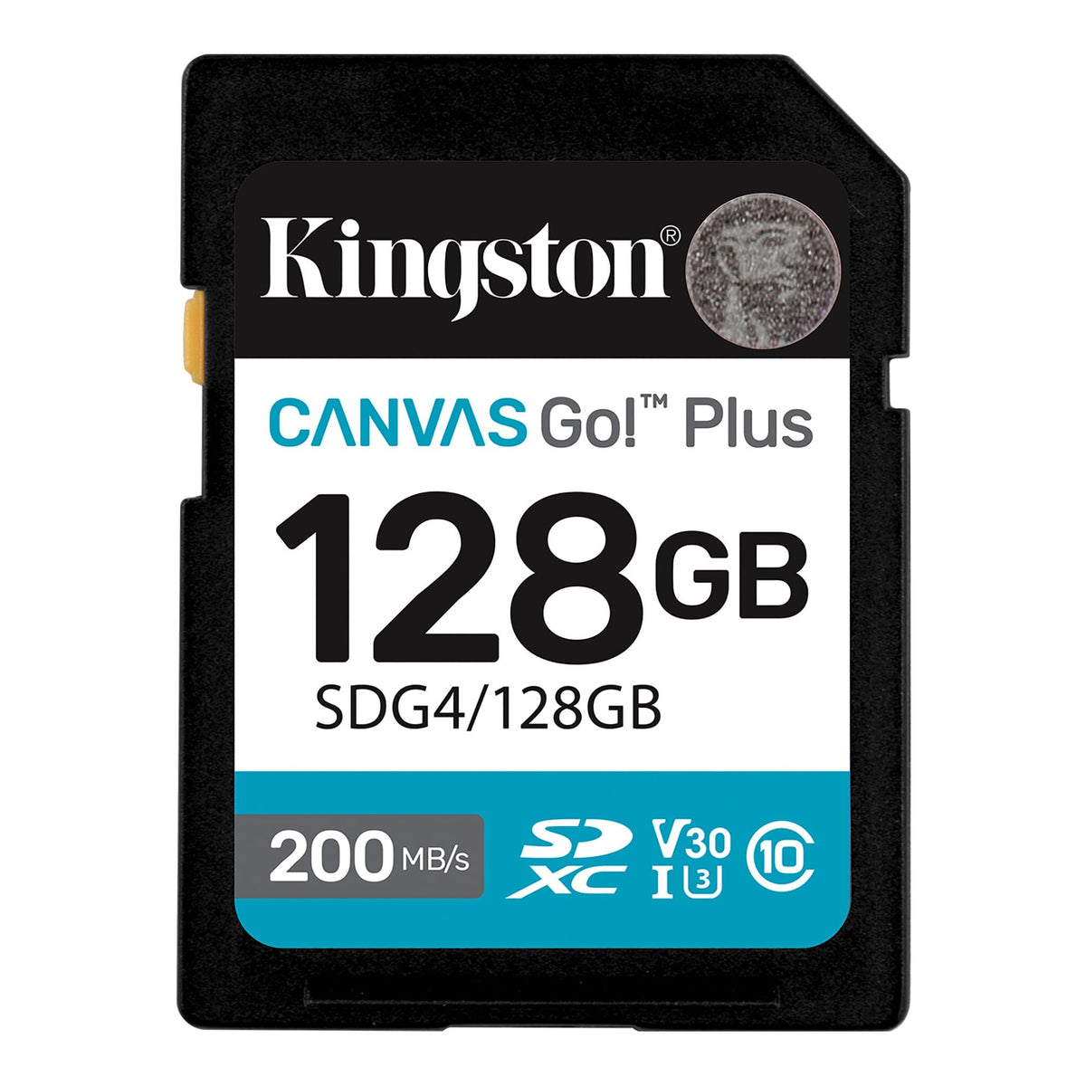 KINGSTON SDG4/128GB Canvas Go Plus Tarjeta de Memoria SD 128GB